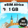 eSIM Africa - 1 GB - 30 Days