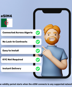 eSIM Algeria - 3 GB - 30 Days