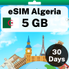 eSIM Algeria - 5 GB - 30 Days