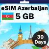 eSIM Azerbaijan - 5 GB - 30 Days