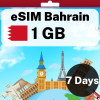 eSIM Bahrain - 1 GB - 7 Days
