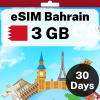 eSIM Bahrain - 3 GB - 30 Days