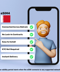 eSIM Bahrain - 5 GB - 30 Days