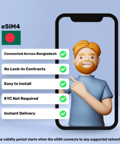 eSIM Bangladesh - 10 GB - 30 Days