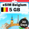 eSIM Belgium - 5 GB - 30 Days