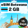 eSIM Botswana - 2 GB - 15 Days