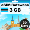 eSIM Botswana - 3 GB - 30 Days