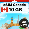 eSIM Canada - 10 GB - 30 Days