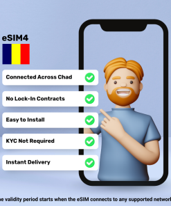 eSIM Chad - 3 GB - 30 天