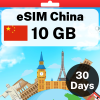 eSIM China - 10 GB - 30 Days