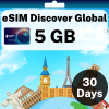 eSIM Discover Global - 5 GB - 30 Days