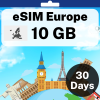 eSIM Europe - 10 GB - 30 Days