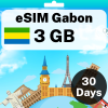 eSIM Gabon - 3 GB - 30 Days