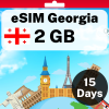 eSIM Georgia - 2 GB - 15 Days