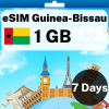 eSIM Guinea-Bissau - 1 GB - 7 Days