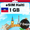 eSIM Haiti - 1 GB - 7 Days