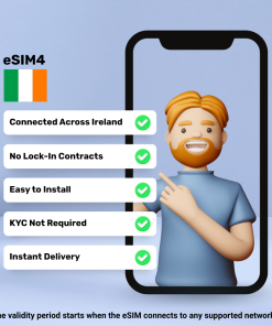 eSIM Ireland - 1 GB - 7 Days