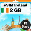 eSIM Ireland - 2 GB - 15 Days