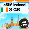 eSIM Ireland - 3 GB - 30 Days