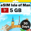 eSIM Isle of Man - 5 GB - 30 Days