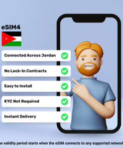 eSIM Jordan - 3 GB - 30 天