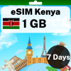 eSIM Kenya - 1 GB - 7 Days
