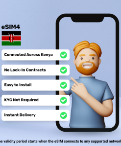 eSIM Kenya - 1 GB - 7 Days