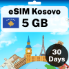 eSIM Kosovo - 5 GB - 30 天