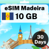 eSIM Madeira - 10 GB - 30 Days