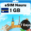 eSIM Nauru - 1 GB - 7 Days