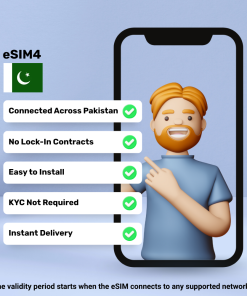 eSIM Pakistan - 10 GB - 30 Days