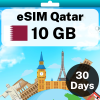 eSIM Qatar - 10 GB - 30 Days