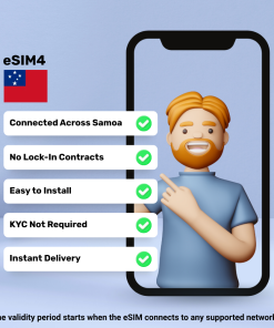 eSIM Samoa - 5 GB - 30 Days