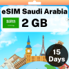 eSIM Saudi Arabia - 2 GB - 15 Days