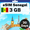eSIM Senegal - 3 GB - 30 Days