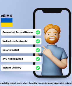 eSIM Ukraine - 3 GB - 30 Days