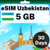eSIM Uzbekistan - 5 GB - 30 Days