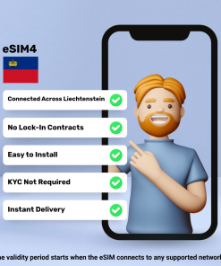 eSIM 列支敦士登 - 3 GB - 30 天