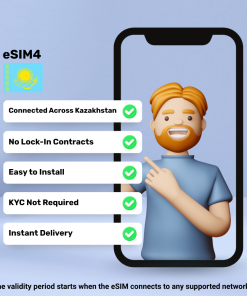 eSIM 哈萨克斯坦 - 10 GB - 30 天