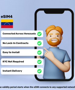 eSIM 委内瑞拉 - 5 GB - 30 天