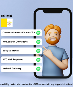 eSIM 梵蒂冈城 - 1 GB - 7 天