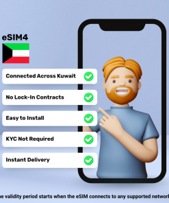 eSIM 科威特 - 20 GB - 30 天