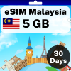 eSIM Malaysia - 5 GB - 30 Days