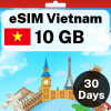eSIM Vietnam - 10 GB - 30 Days
