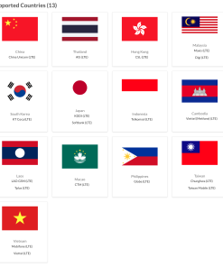 eSIM Asia - 100 GB - 180 天