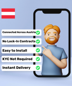 شريحة eSIM النمسا - 20 جيجابايت - 30 يومًا