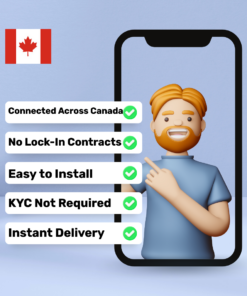 eSIM Canada - 20 Go - 30 jours