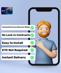eSIM Discover Global - 200 MB - 3 Days