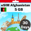 eSIM Afghanistan - 5 GB - 30 Days