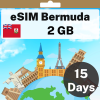 eSIM Bermuda - 2 GB - 15 Days